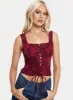 Vincenzo Corset Top Red sold by Princess Polly