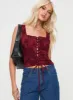 Vincenzo Corset Top Red sold by Princess Polly
