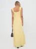 Skieler Maxi Dress Lemon sold by Princess Polly