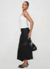 Carrion Lace Maxi Skirt Black sold by Princess Polly