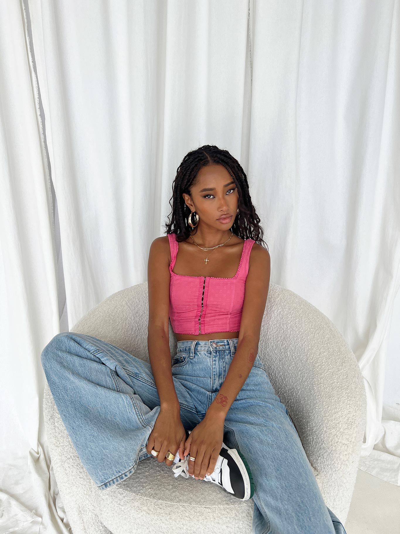 Bryleigh Top Pink sold by Princess Polly product image thumbnail 4