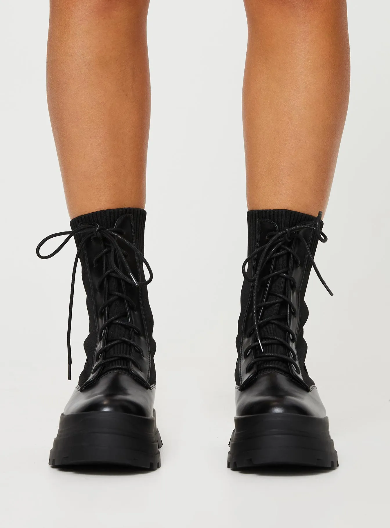 Muscle Boots Black sold by Princess Polly product image thumbnail 2