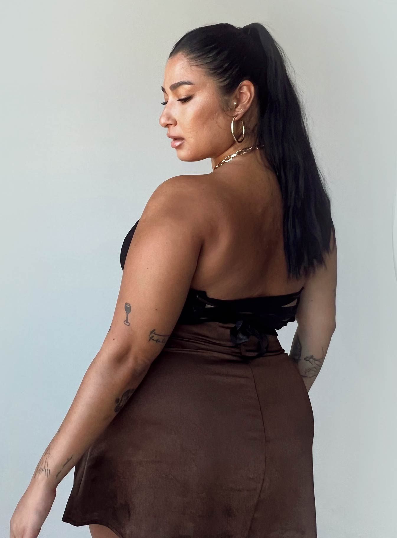 Endless Love Corset Top Black Curve sold by Princess Polly product image thumbnail 4