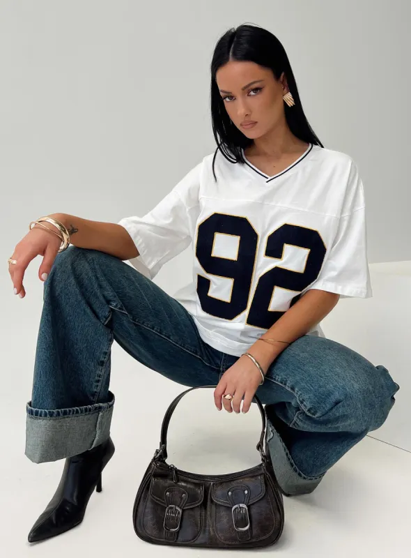 92 Charm Top White made by Princess Polly