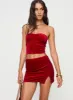 Kapala Velvet Set Red sold by Princess Polly