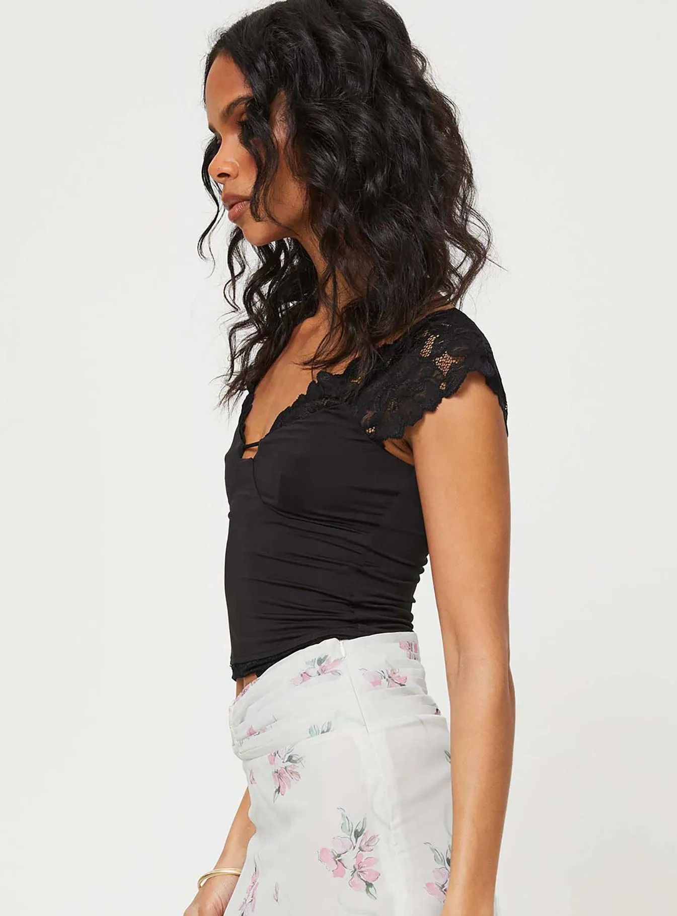 Farlour Top Black sold by Princess Polly product image thumbnail 4