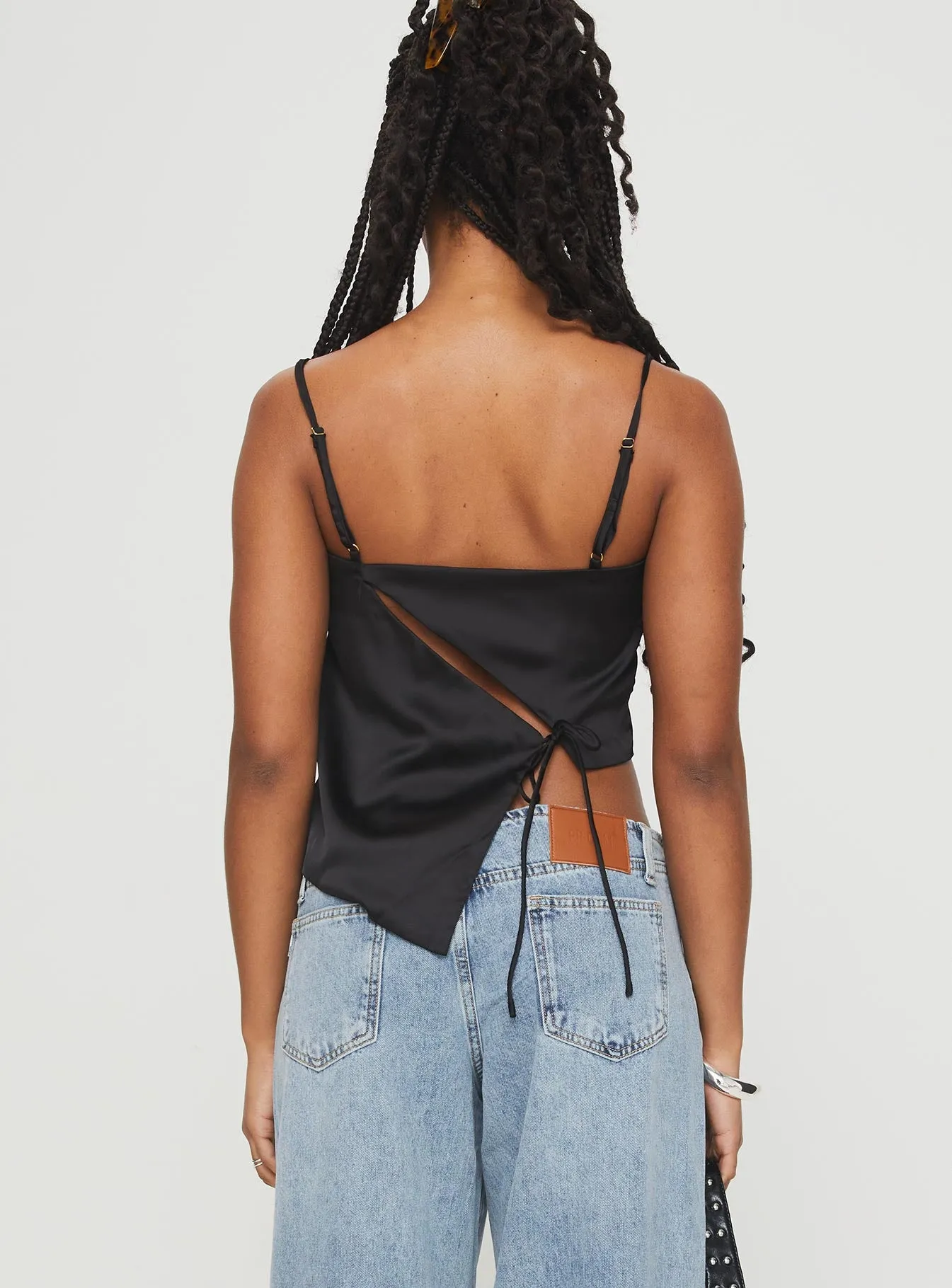 Olivette Top Black sold by Princess Polly product image thumbnail 4