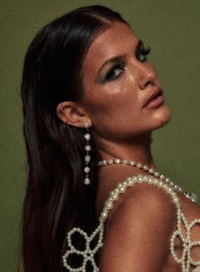 Zelaya Pearl Earrings Gold / White sold by Princess Polly