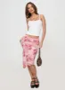 Sicilia Midi Skirt Floral Multi sold by Princess Polly