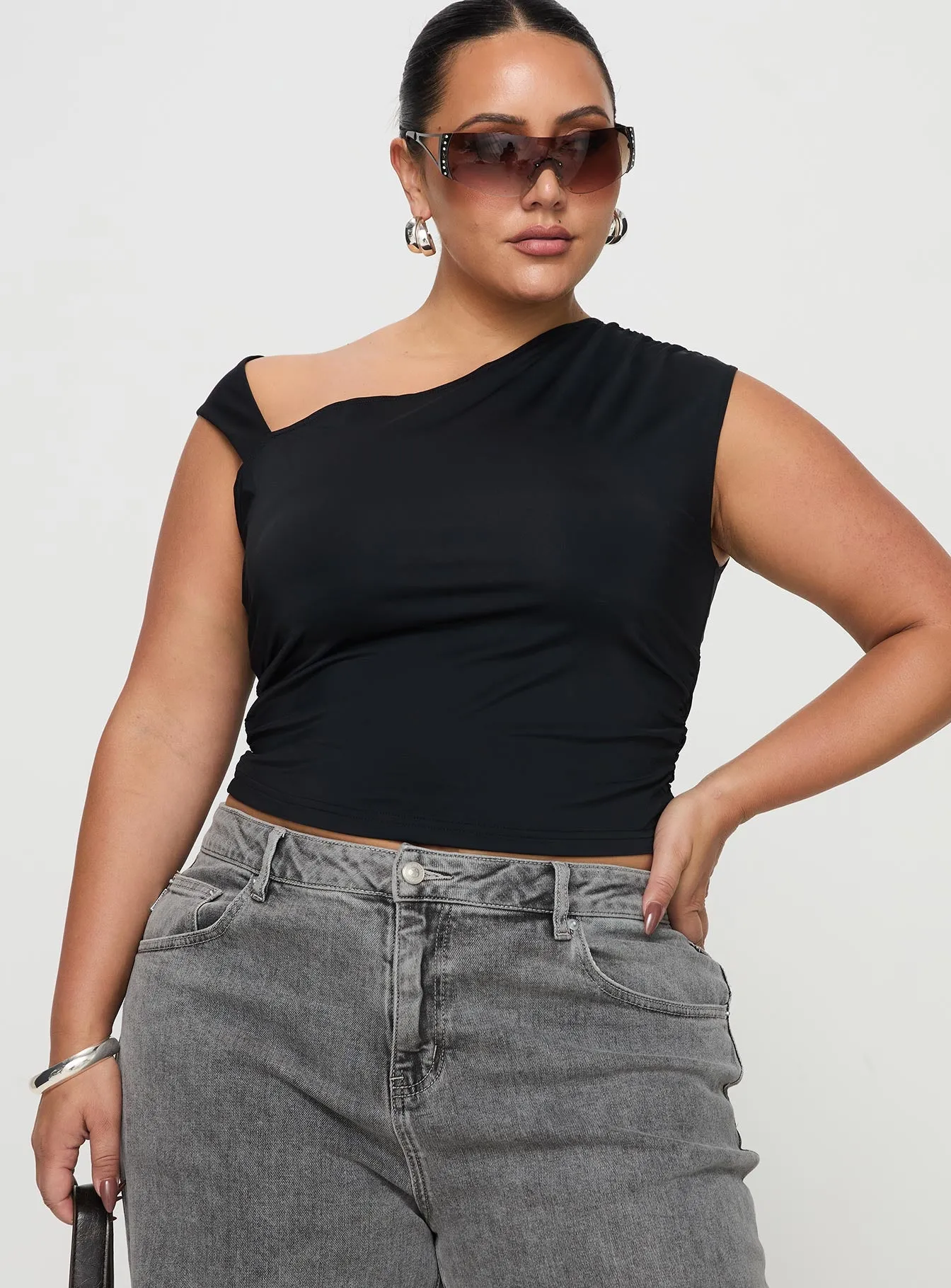 Ander Top Black Curve sold by Princess Polly product image thumbnail 2