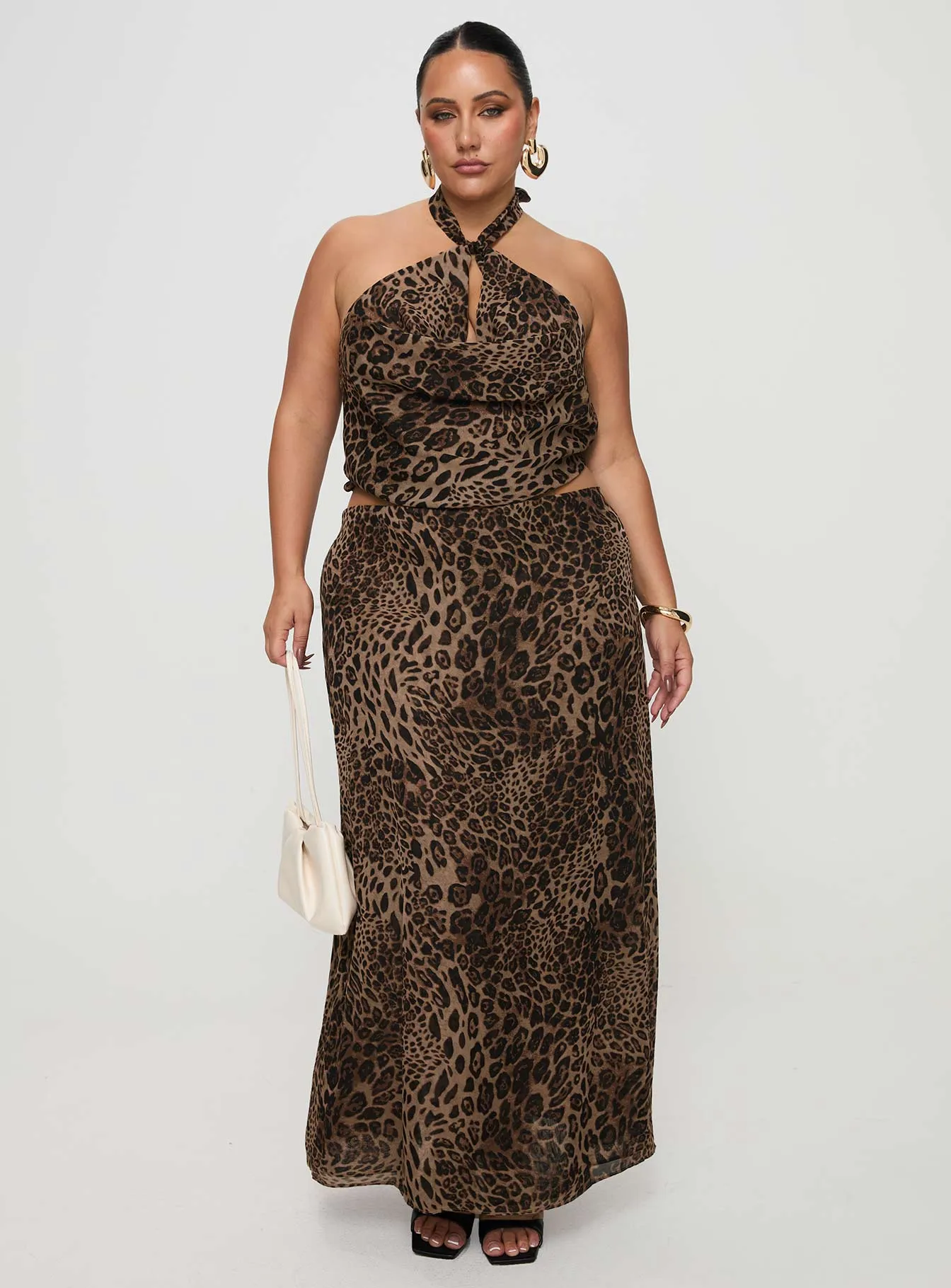 Eleganza Top Leopard Curve sold by Princess Polly product image thumbnail 3