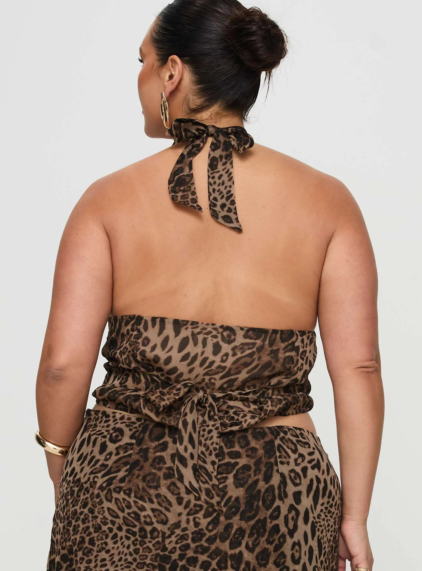Eleganza Top Leopard Curve sold by Princess Polly product image thumbnail 5