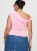 Beller Top Pink Curve sold by Princess Polly