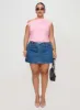 Beller Top Pink Curve sold by Princess Polly