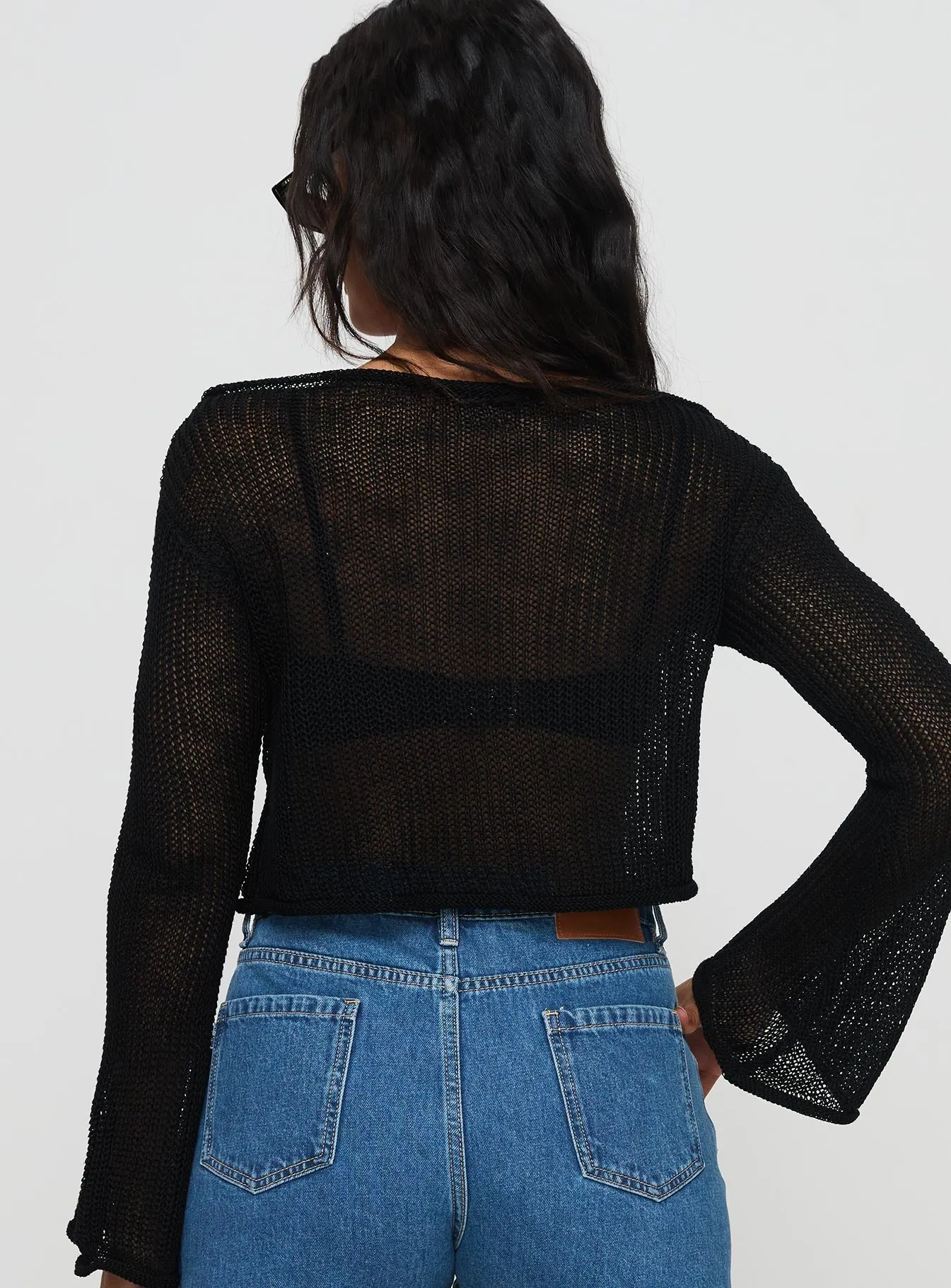 Cafe Pari Sweater Black sold by Princess Polly product image thumbnail 5