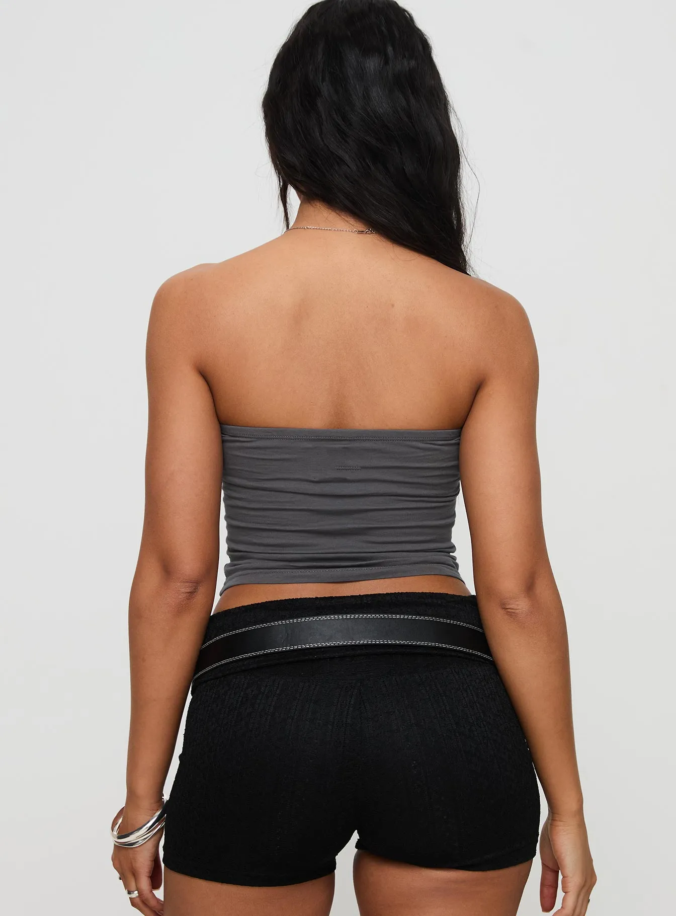Santa Clara Strapless Top Black sold by Princess Polly product image thumbnail 5