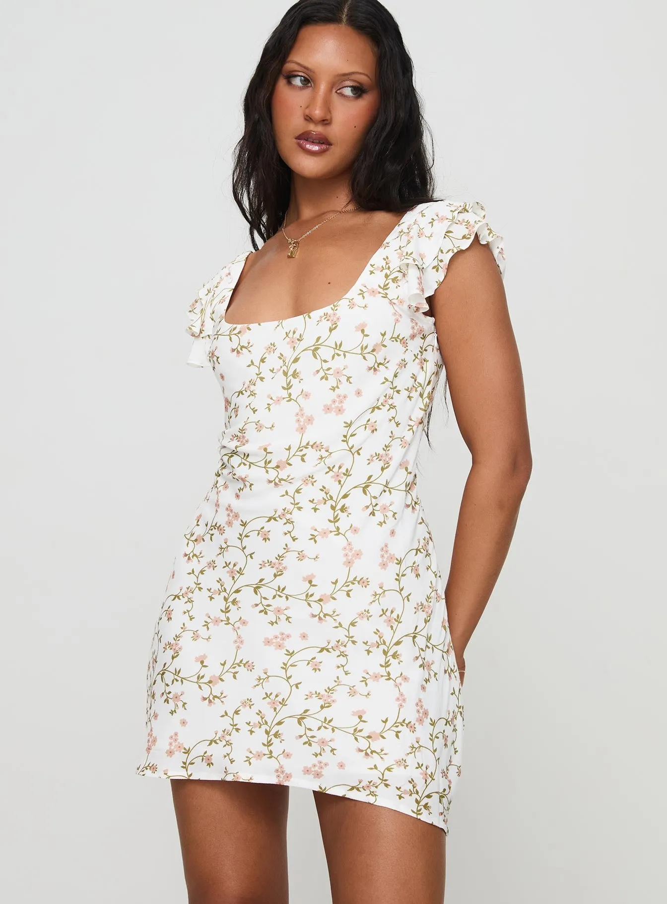 Whitechapel Mini Dress Multi sold by Princess Polly