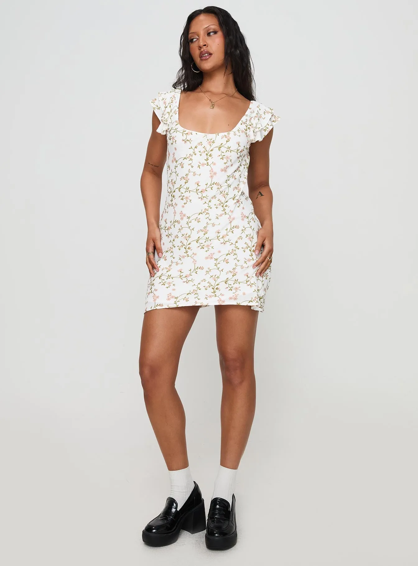 Whitechapel Mini Dress Multi sold by Princess Polly product image thumbnail 2