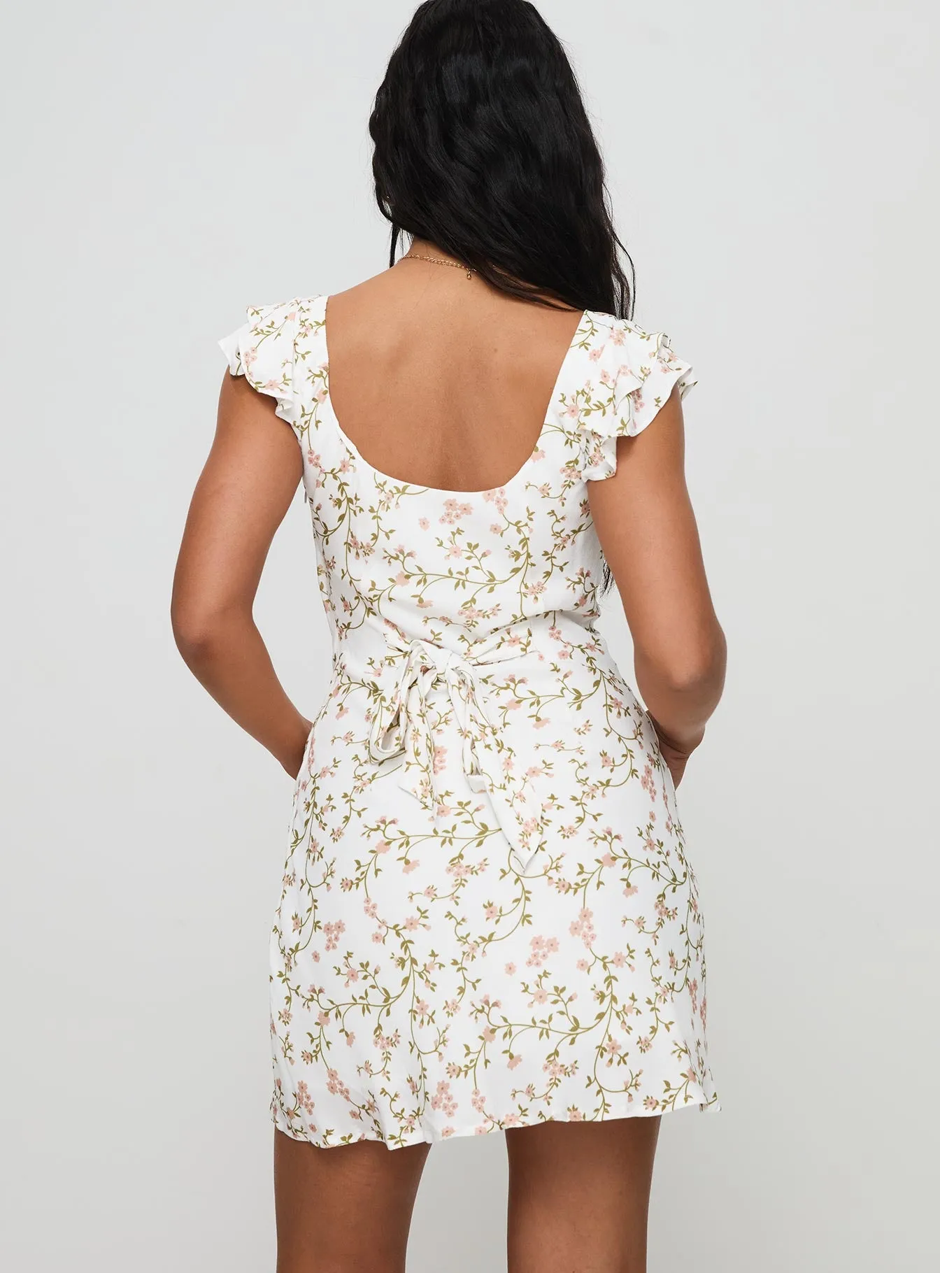 Whitechapel Mini Dress Multi sold by Princess Polly product image thumbnail 4