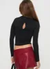 Ganz Long Sleeve Top Black sold by Princess Polly