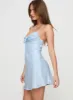Glendon Mini Dress Blue sold by Princess Polly