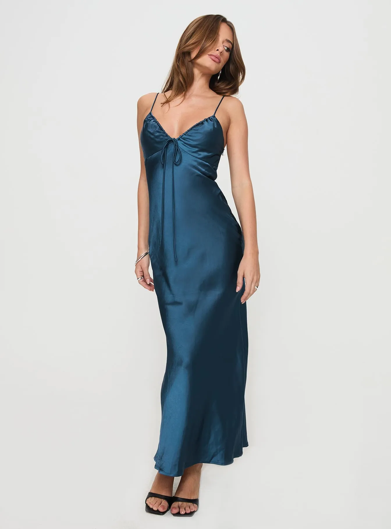 Maguire Maxi Dress Navy sold by Princess Polly product image thumbnail 3
