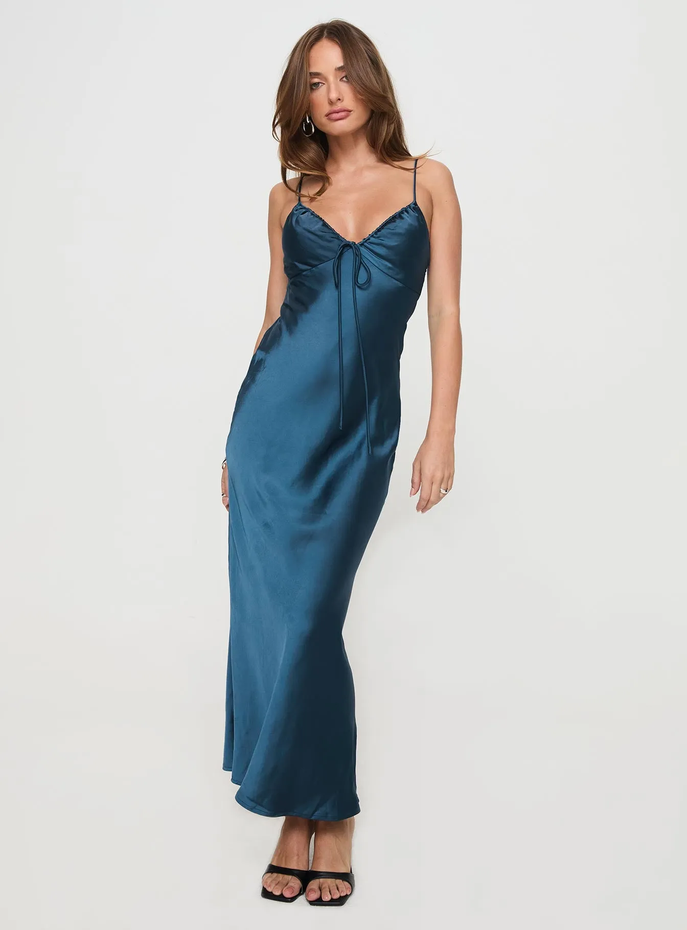 Maguire Maxi Dress Navy sold by Princess Polly product image thumbnail 2