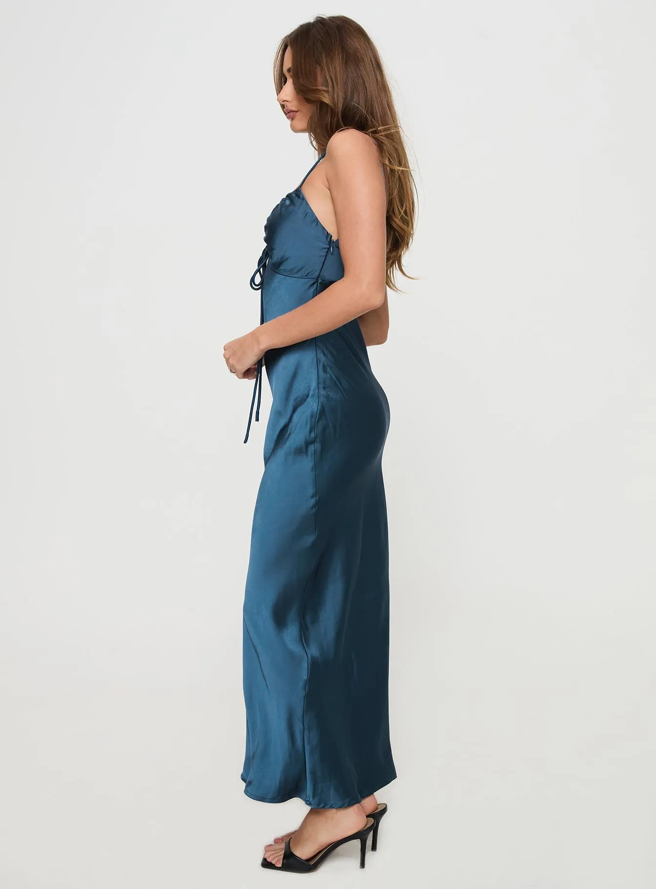 Maguire Maxi Dress Navy sold by Princess Polly product image thumbnail 4