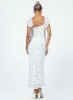 Hera Maxi Dress White Floral sold by Princess Polly