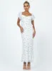 Hera Maxi Dress White Floral sold by Princess Polly