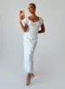 Hera Maxi Dress White Floral sold by Princess Polly