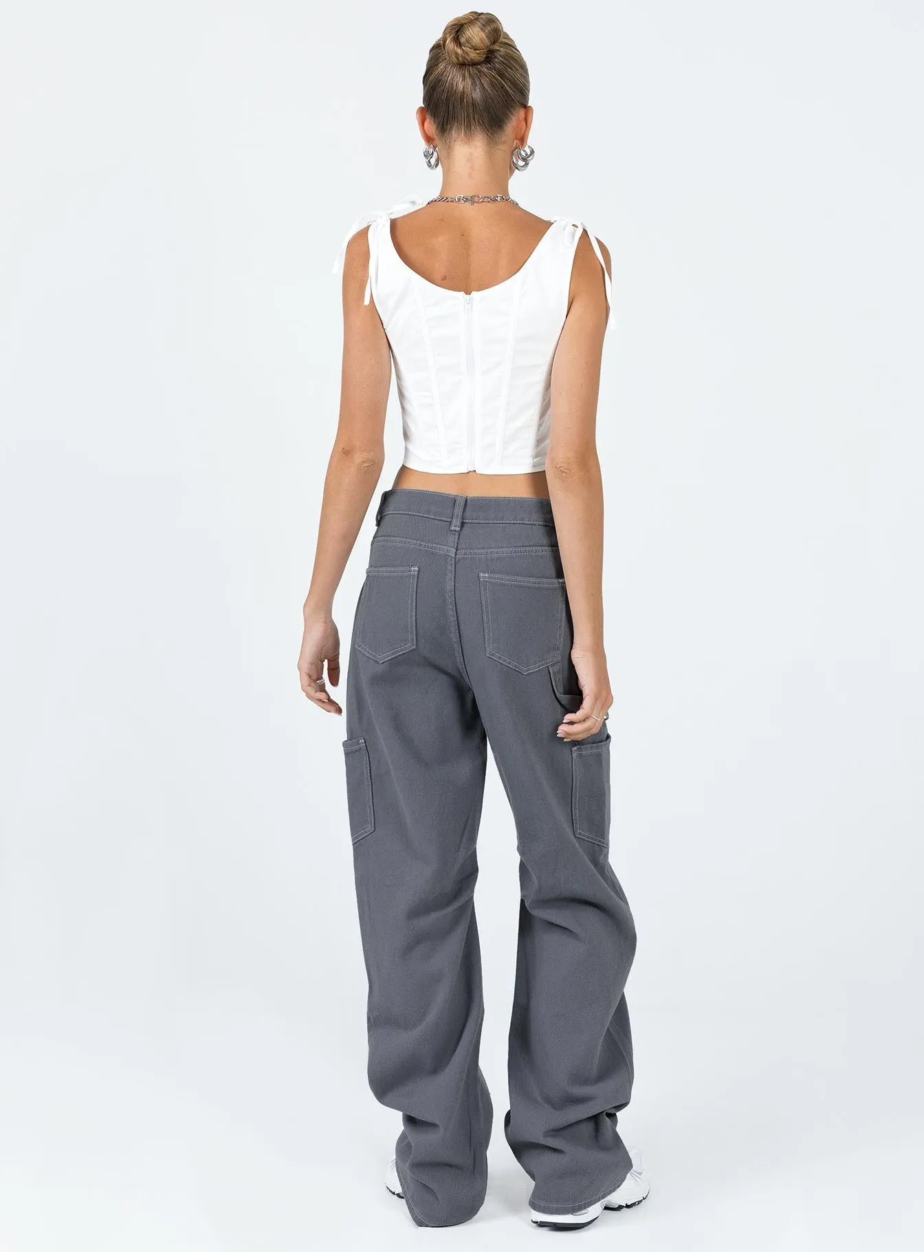 Miami Vice Pant Slate sold by Princess Polly product image thumbnail 5