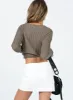Jameson Mini Skirt White sold by Princess Polly