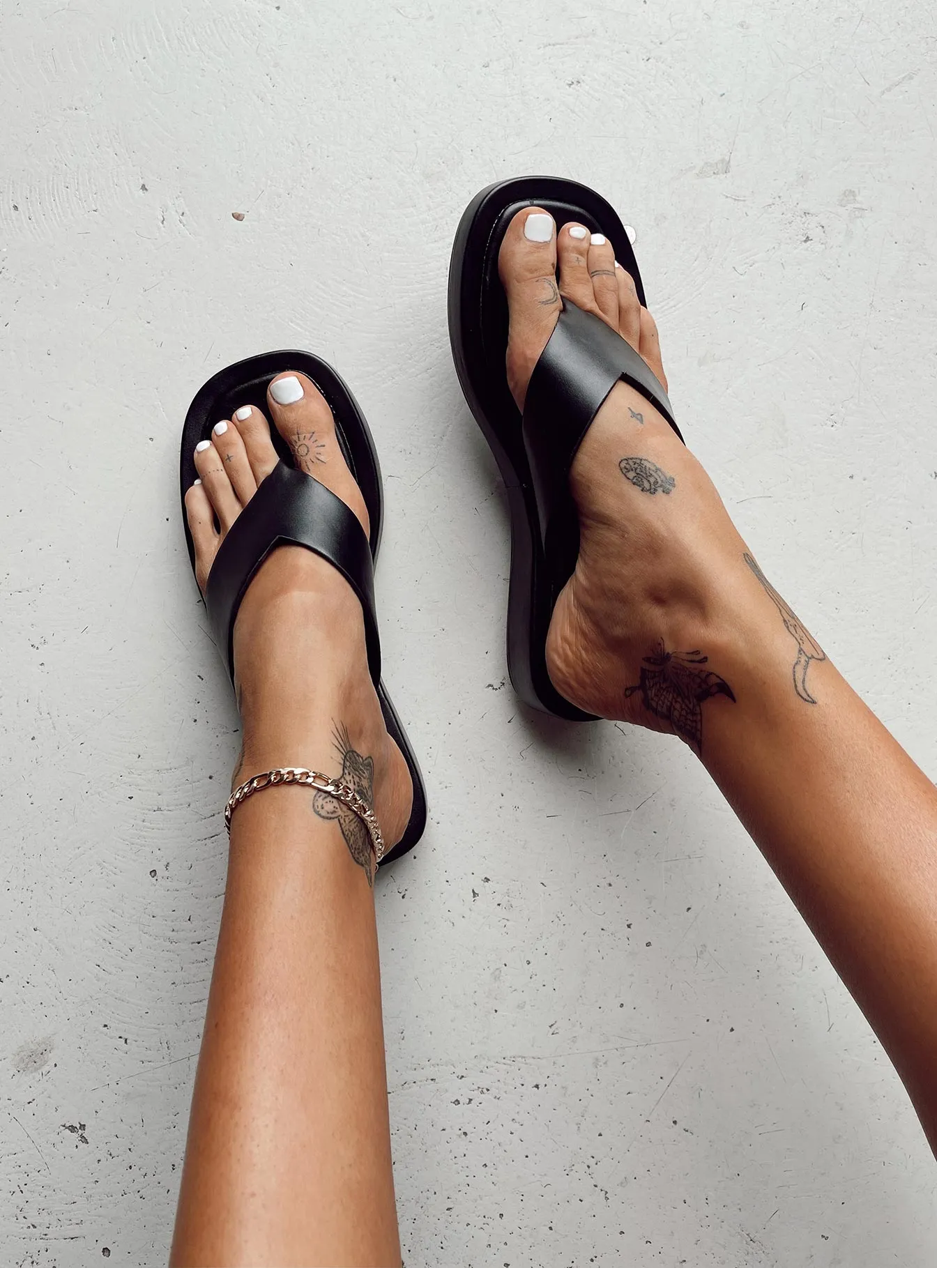 Tampa Sandals Black sold by Princess Polly