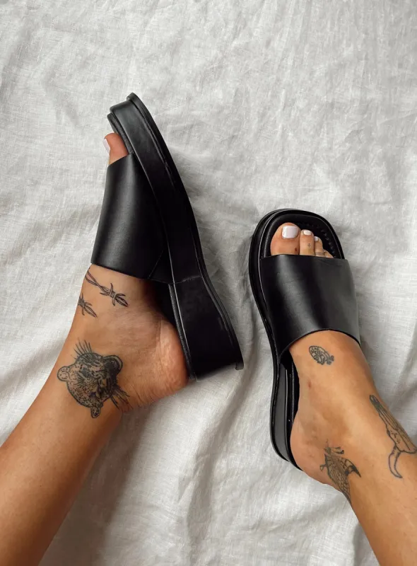 Bayshore Sandals Black sold by Princess Polly