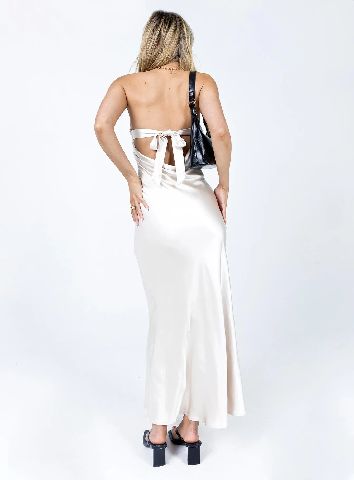 Haley Maxi Dress Champagne sold by Princess Polly product image thumbnail 5