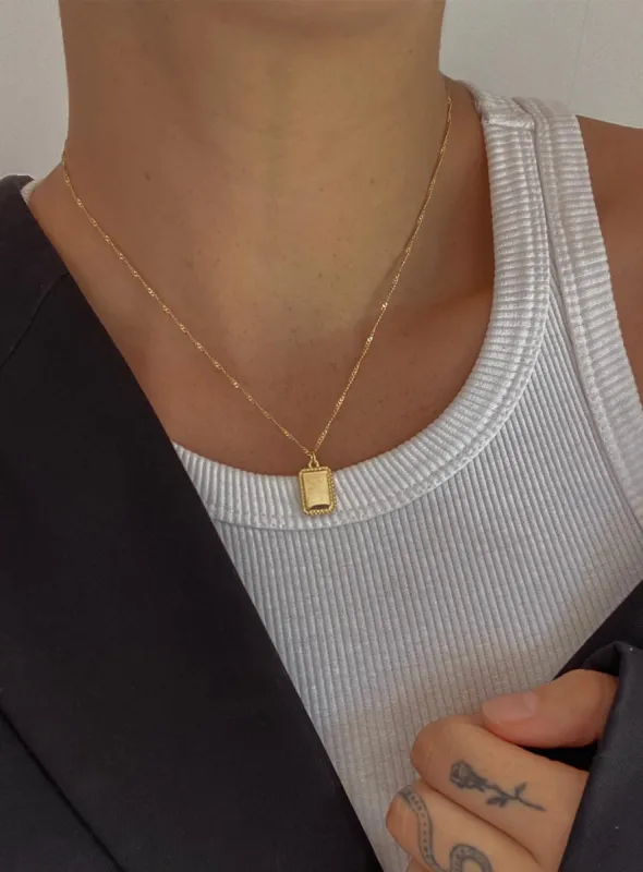 Scottson Gold Plated Pendant Necklace sold by Princess Polly