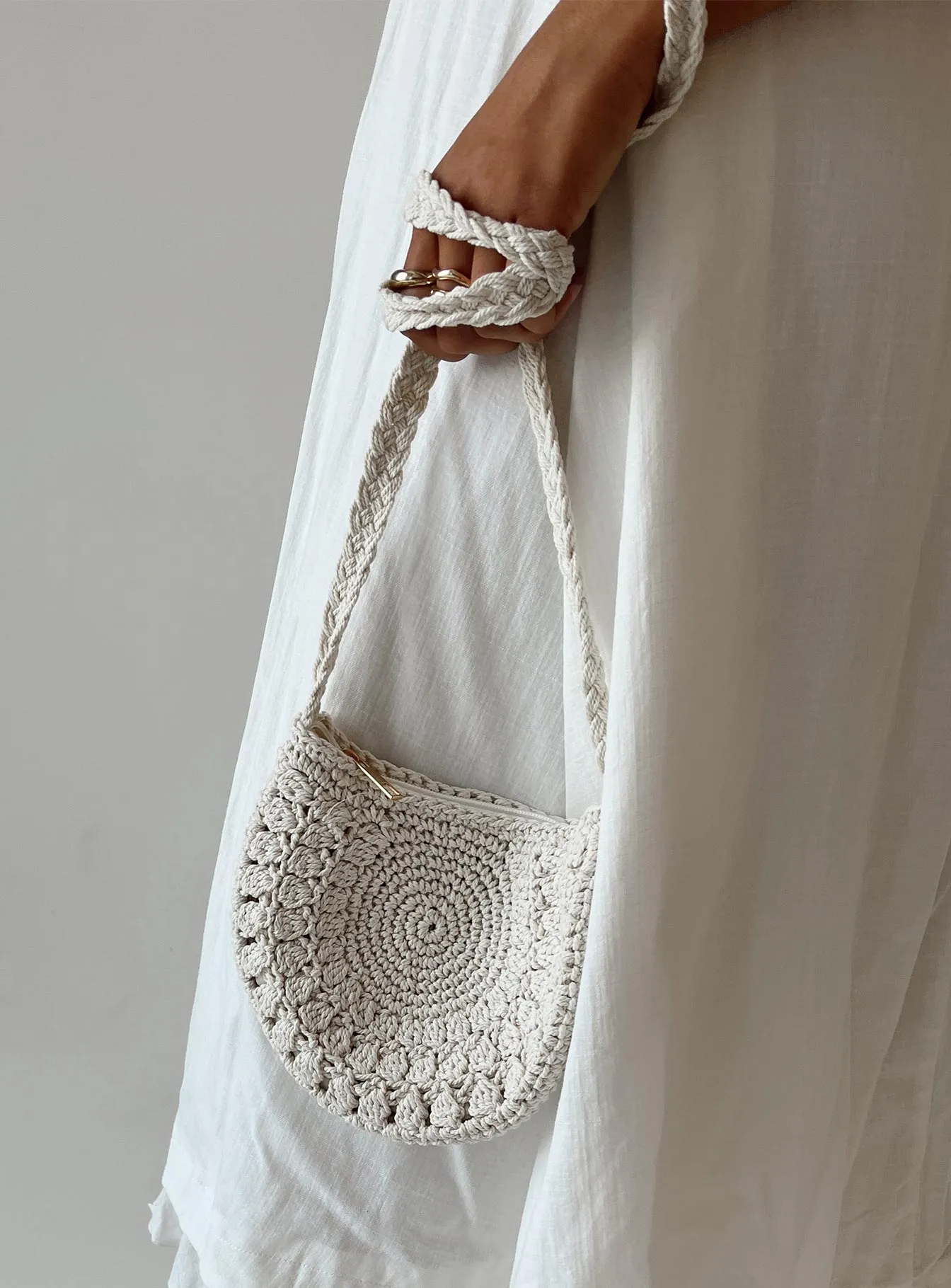 Tati Crochet Bag Cream sold by Princess Polly product image thumbnail 4