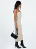Oscar Midi Dress Beige sold by Princess Polly