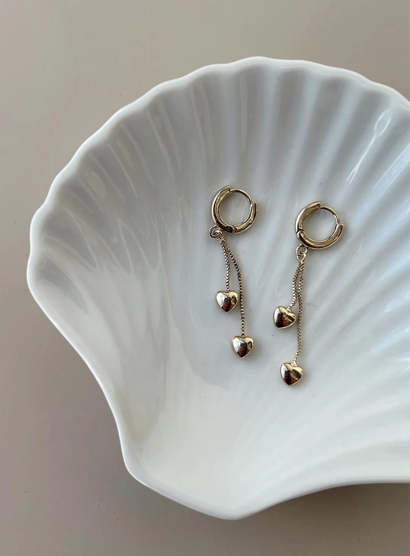 Voce Earrings Gold sold by Princess Polly product image thumbnail 2