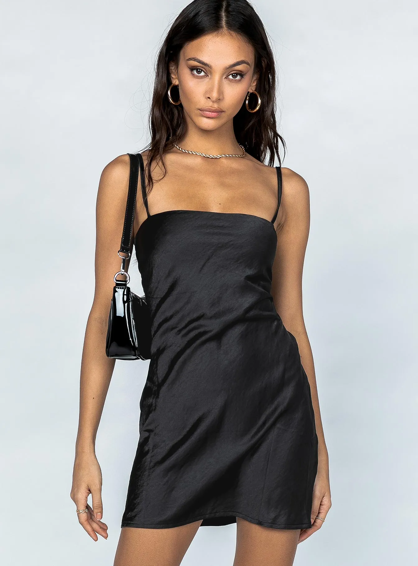 Marina Mini Dress Black sold by Princess Polly product image thumbnail 3