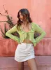 Kariss Mini Skirt Beige sold by Princess Polly