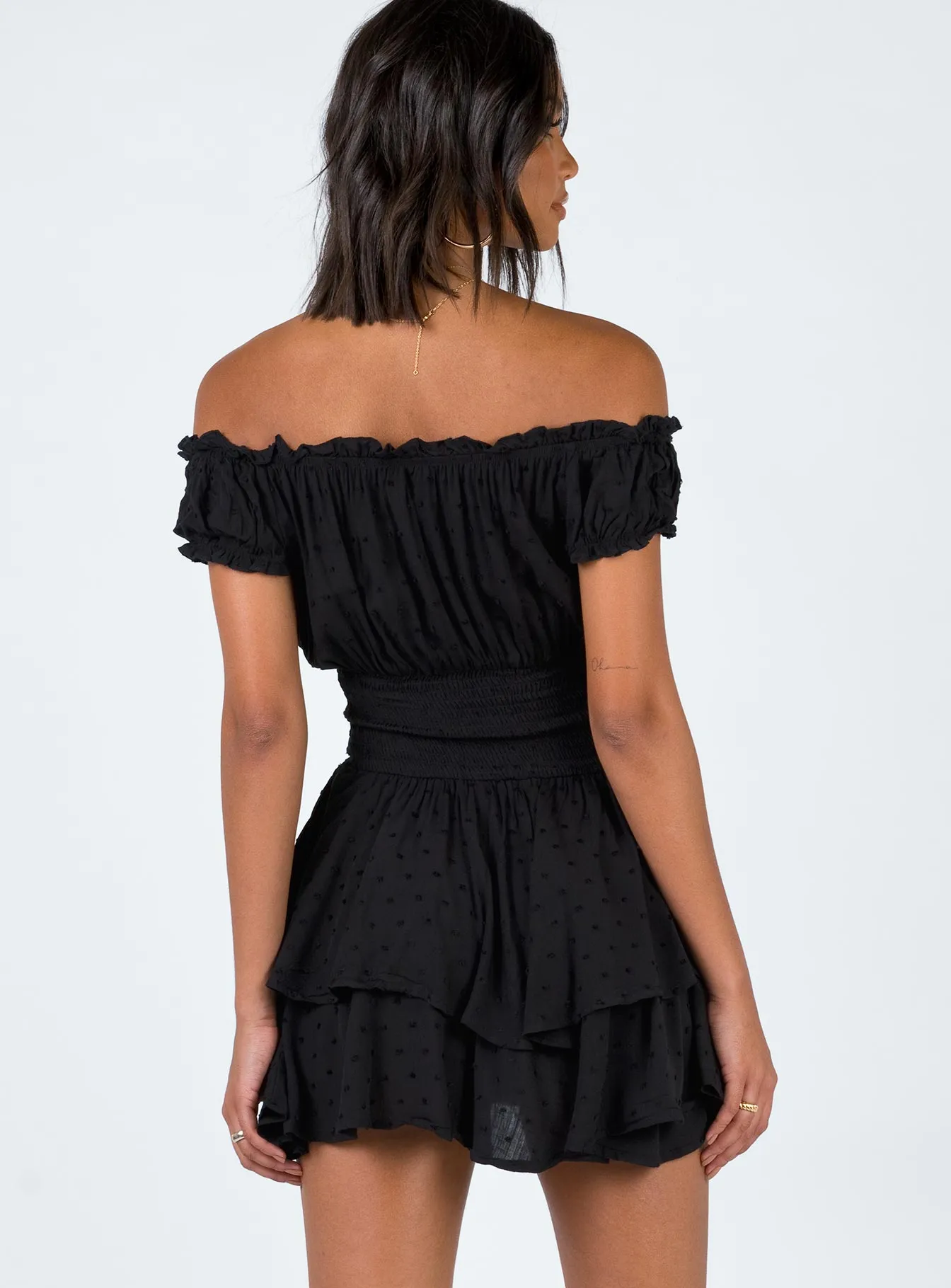 The Love Galore Romper Black sold by Princess Polly product image thumbnail 5
