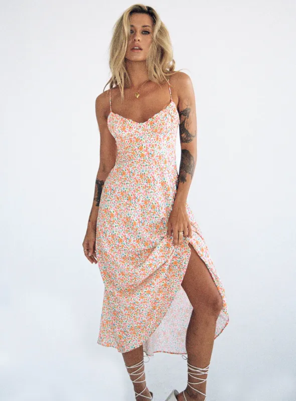 Amara Midi Dress Multi sold by Princess Polly