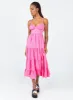 Joella Midi Dress Pink sold by Princess Polly