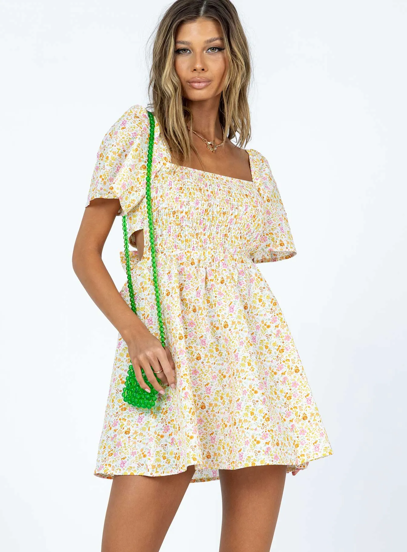 Summer Nights Mini Dress Floral sold by Princess Polly product image thumbnail 3