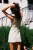 Nellie Mini Dress White / Yellow Floral sold by Princess Polly