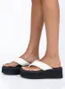 Crawley Sandals Cream sold by Princess Polly