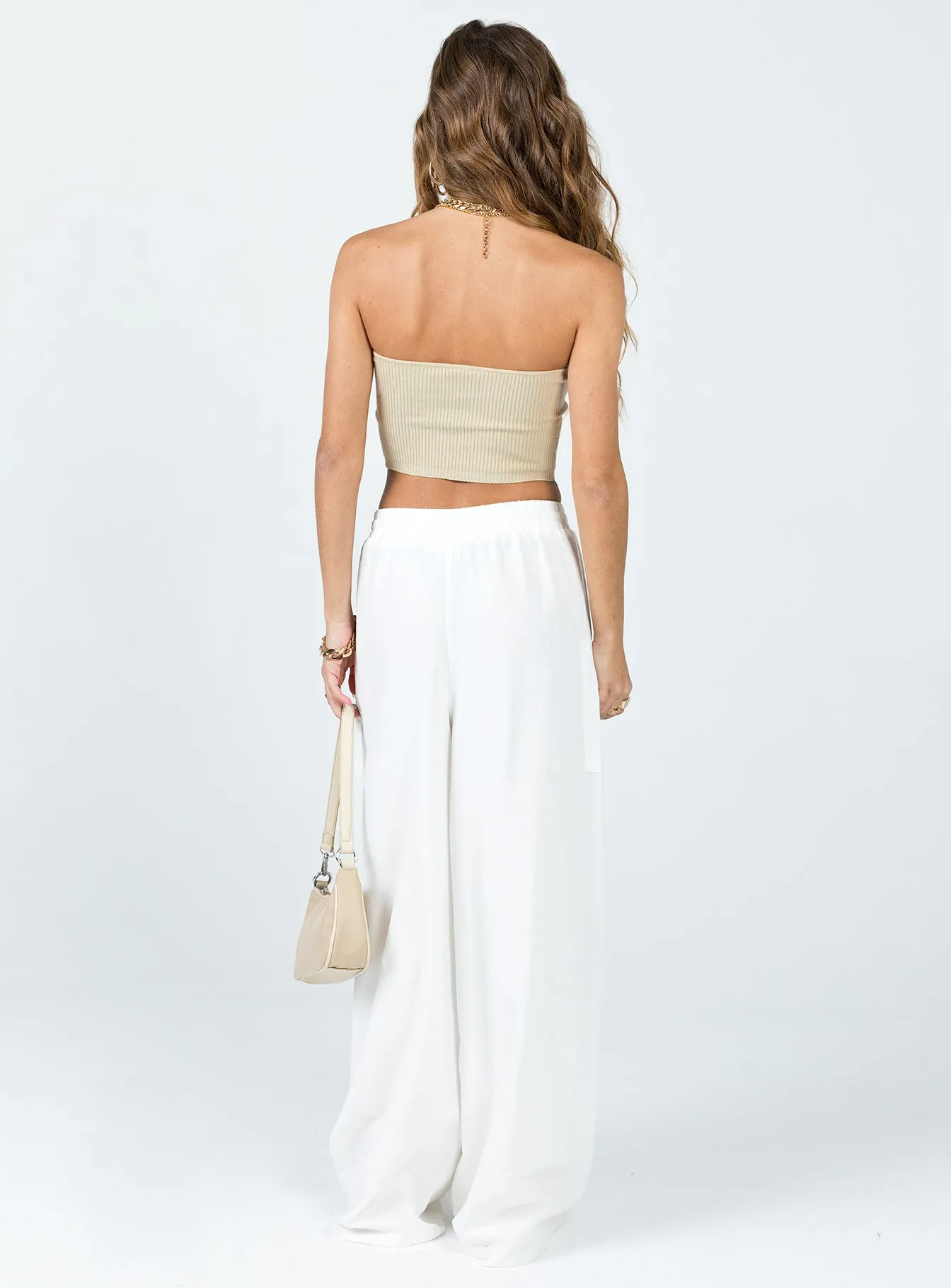 Brunie Pants White sold by Princess Polly product image thumbnail 5