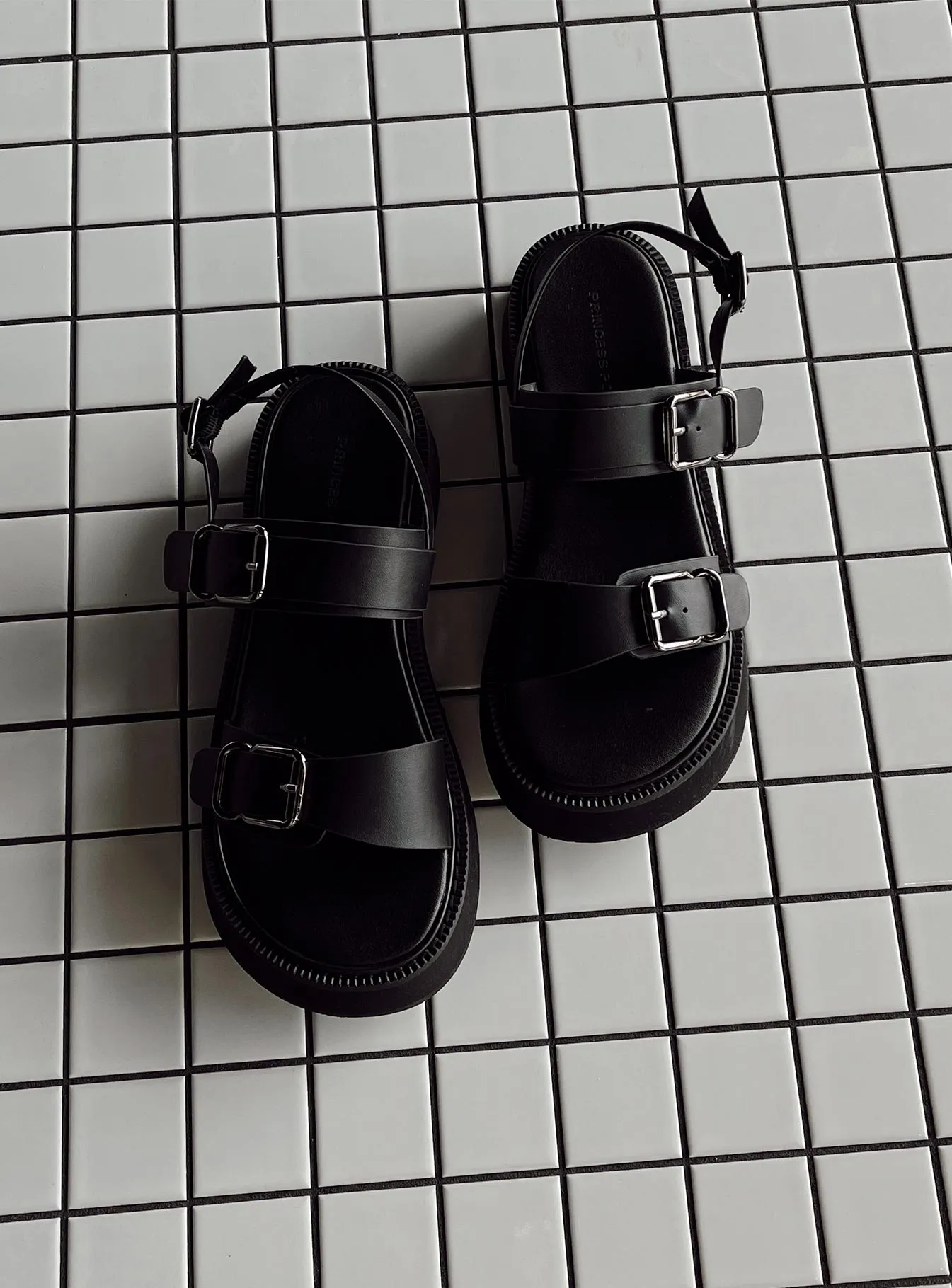 Aja Sandals Black sold by Princess Polly